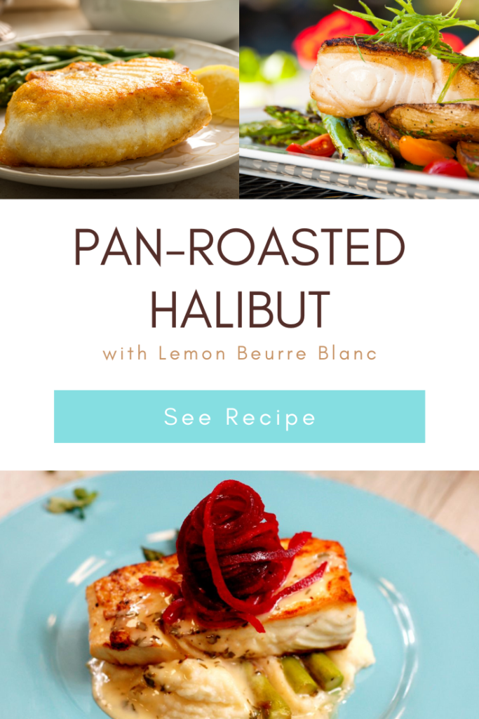 Pan roasted halibut