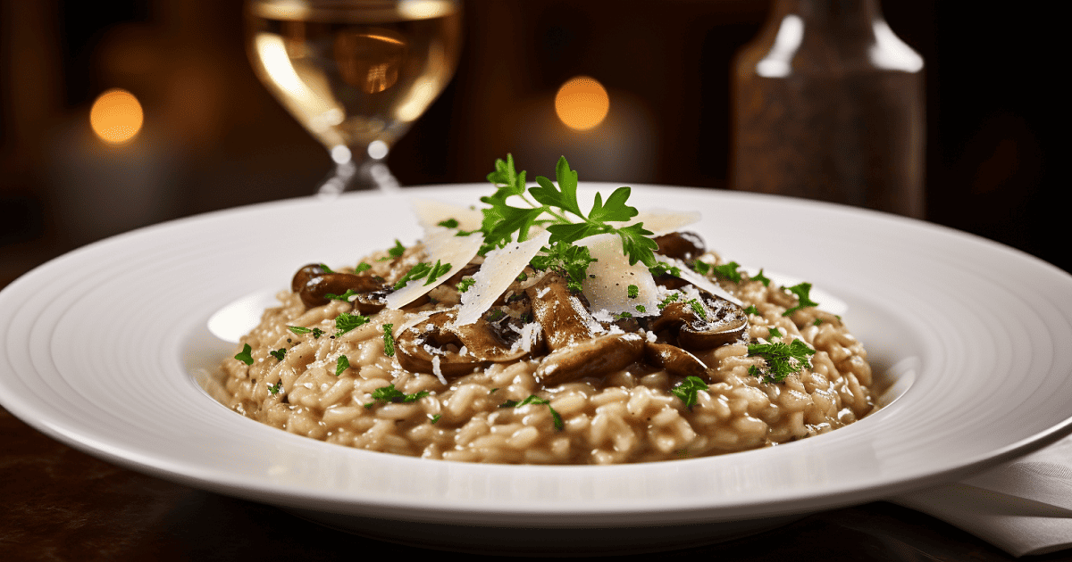 gordon ramsay's mushroom risotto