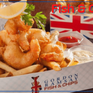 The Ultimate Fish & Chips Brought to You by World Famous Chef Gordon Ramsay