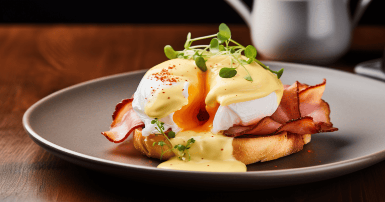 gordon ramsay egg benedict with crispy parma ham