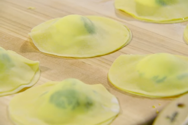 Gordon Ramsay Ravioli Filling and Pasta Dough - Hell's Kitchen