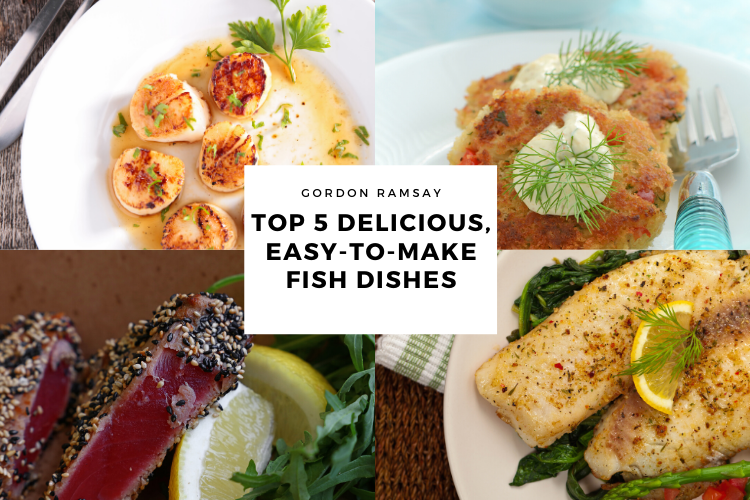 Gordon Ramsay's Top 5 Fish Recipes (Easy and Simple) Hell's Kitchen