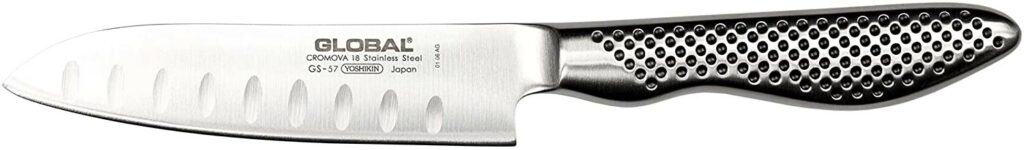 global 4 hollow ground santoku gs 57