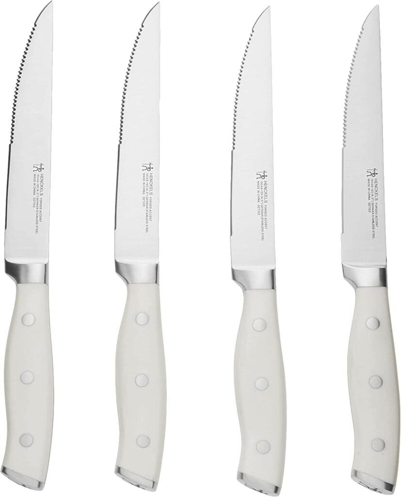 henckels international forged accent 4 pc steak knife set