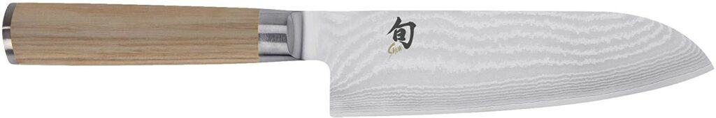 shun classic 7 blonde santoku knife