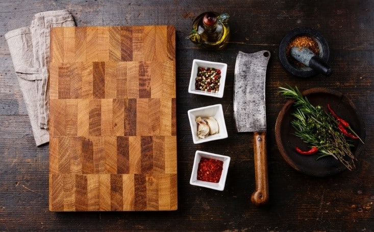 kitchen butcher board