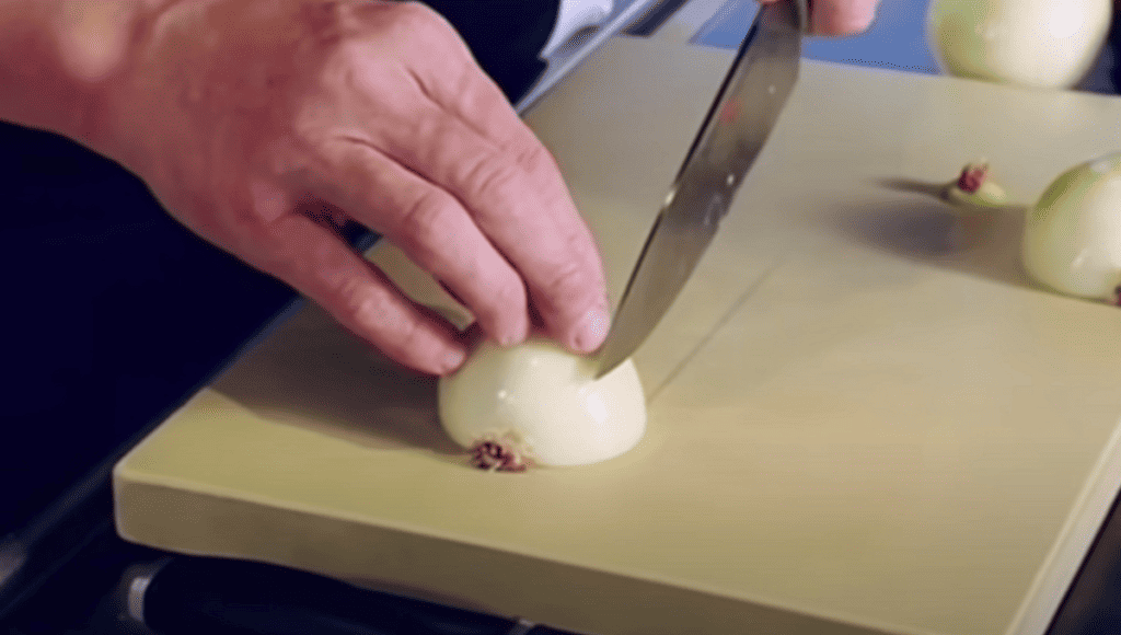 master gordon ramsay’s technique no more tears when cutting onions