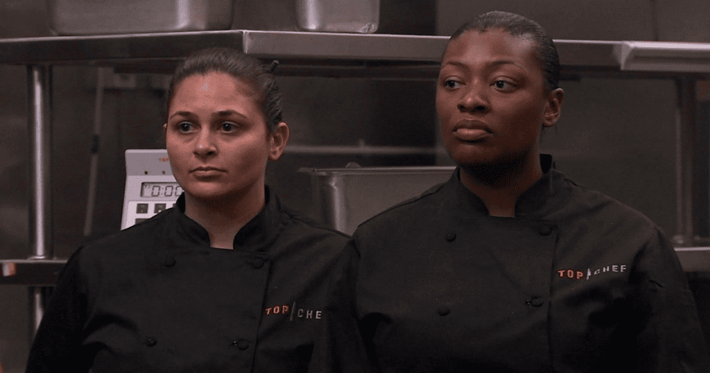 The fourteenth episode of Hell's Kitchen's eighth season aired on FOX on December 8, 2010. In this episode, the chefs created fusion dishes and took turns running the hot plate during service. Two chefs succeeded in advancing to the finals.