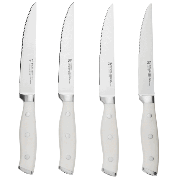 henckels forged accent steak knife set