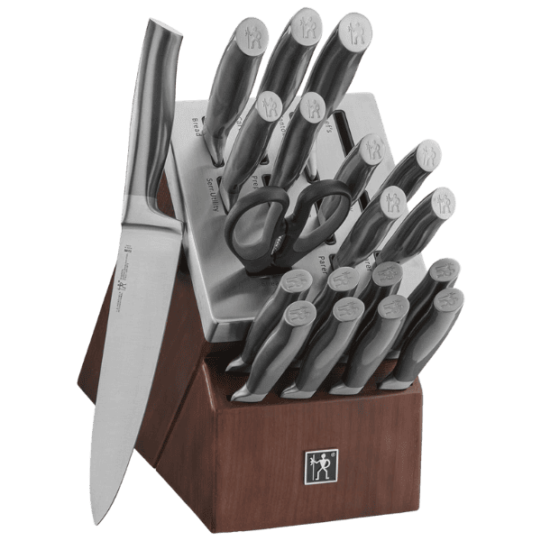 henckels graphite 20 pc self sharpening knife set