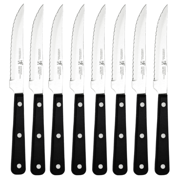 Henckels RazorSharp Steak Knife Set of 8 Hell's Kitchen Recipes