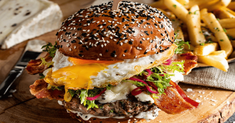 truffle burger