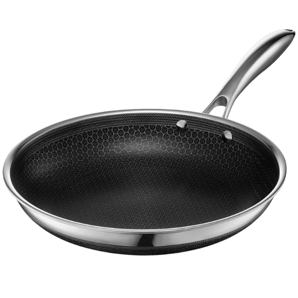 hexclad hybrid nonstick 10" frying pan