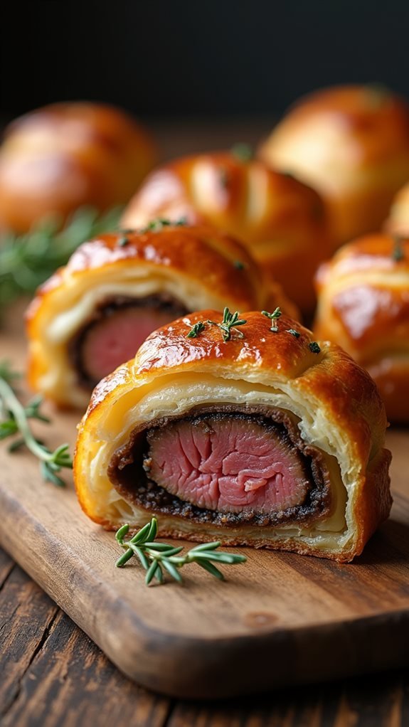 beef wrapped in pastry