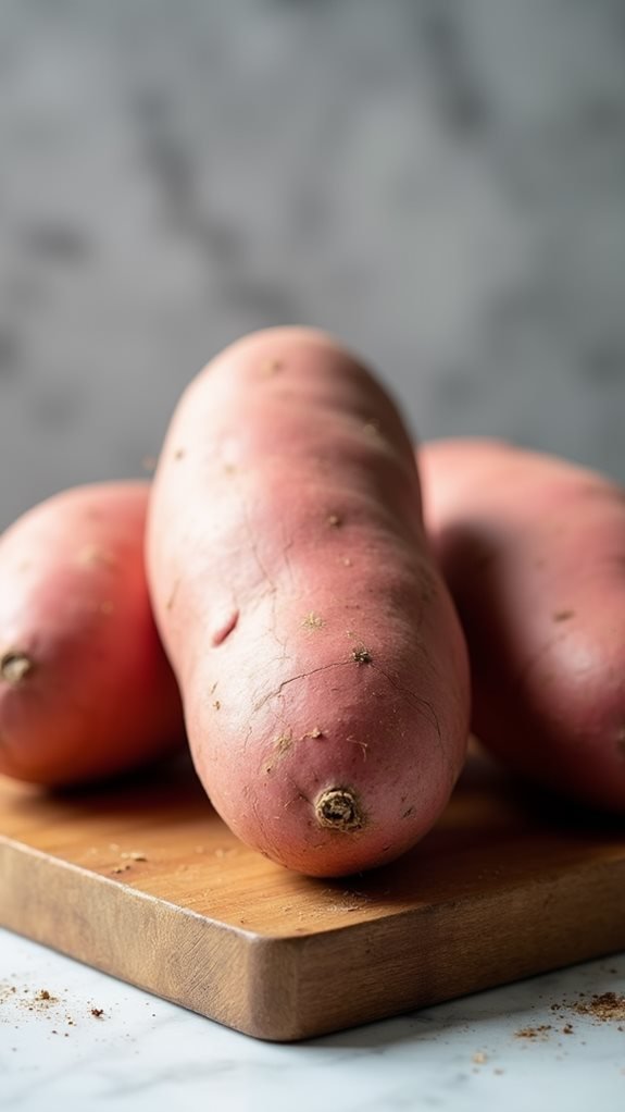 choosing ripe firm potatoes