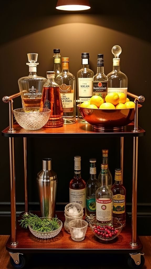 craft cocktails and ingredients