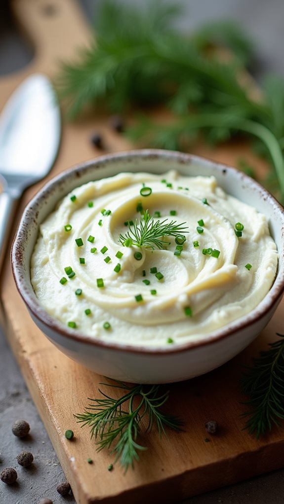 creamy herb infused cheese spread