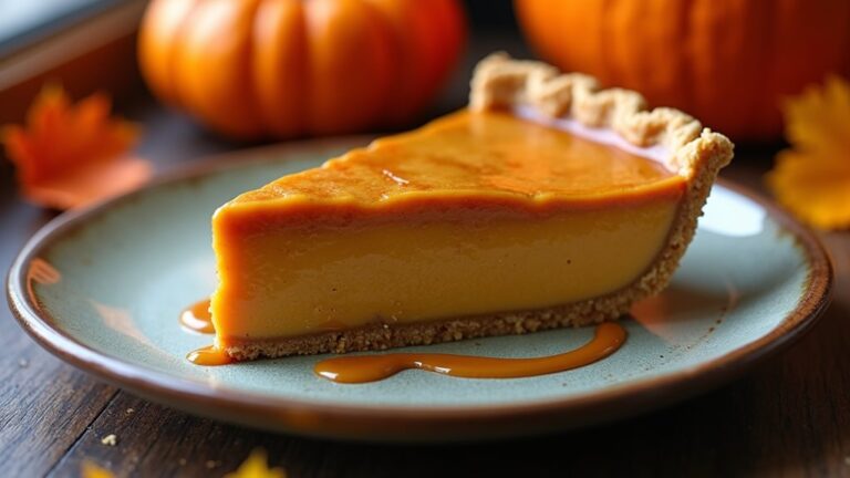 delectable autumn dessert creation