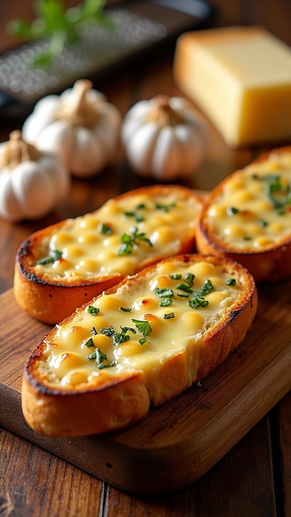 delicious baked cheese bread