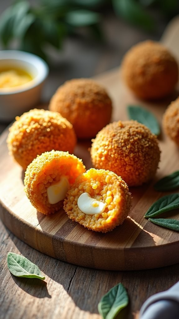 delicious fried italian appetizer