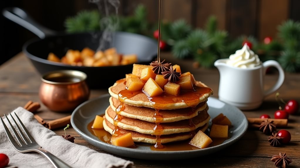 festive breakfast for evenings