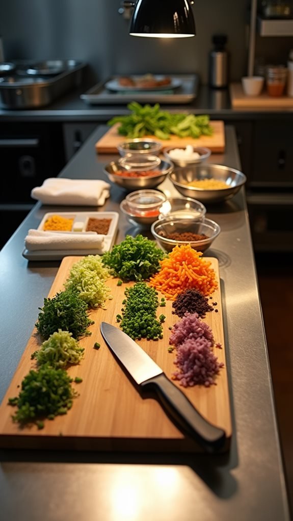 organized kitchen efficient cooking