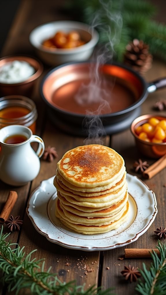 winter pancake spices galore