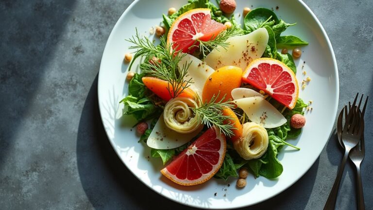 winter salads with bold flavors