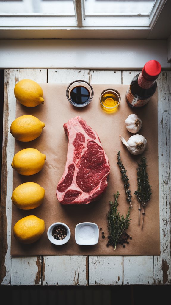 tender marinated flank steak