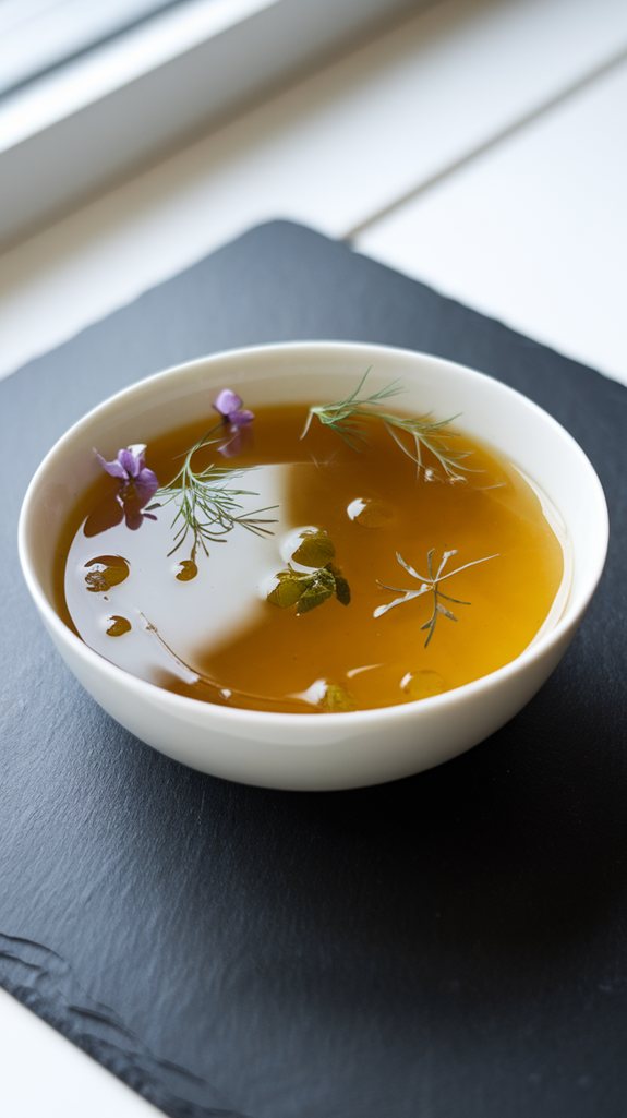 chilled tomato herb soup