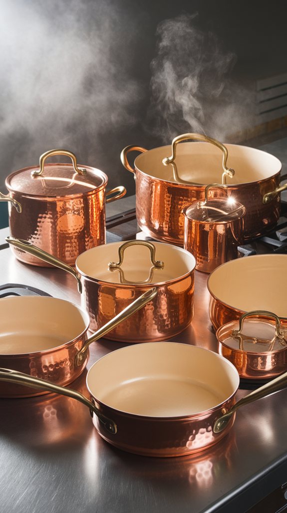 choosing copper pan sets