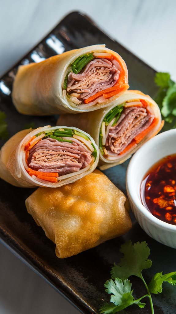 crispy duck rolls recipe