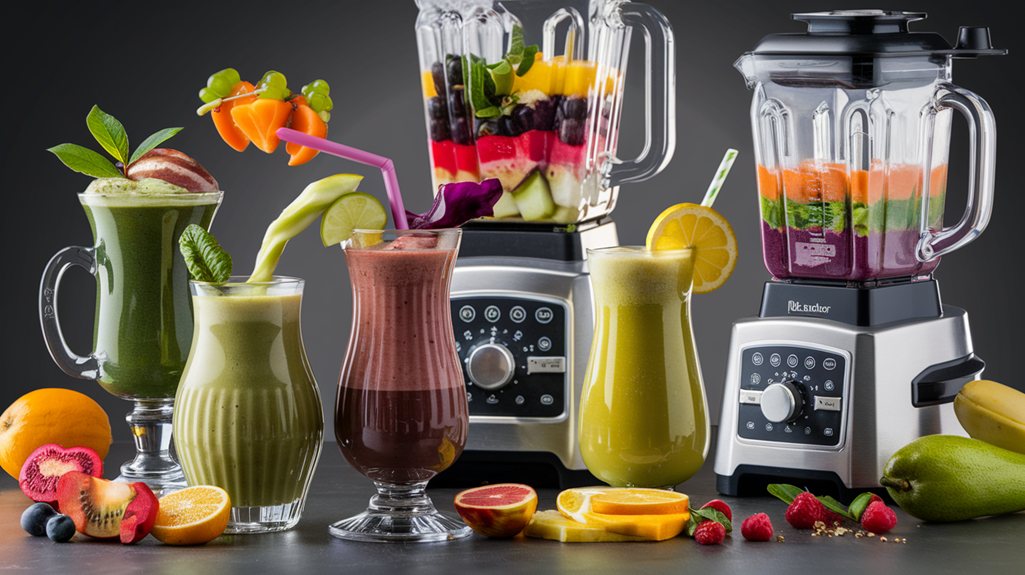 easy to clean smoothie blenders