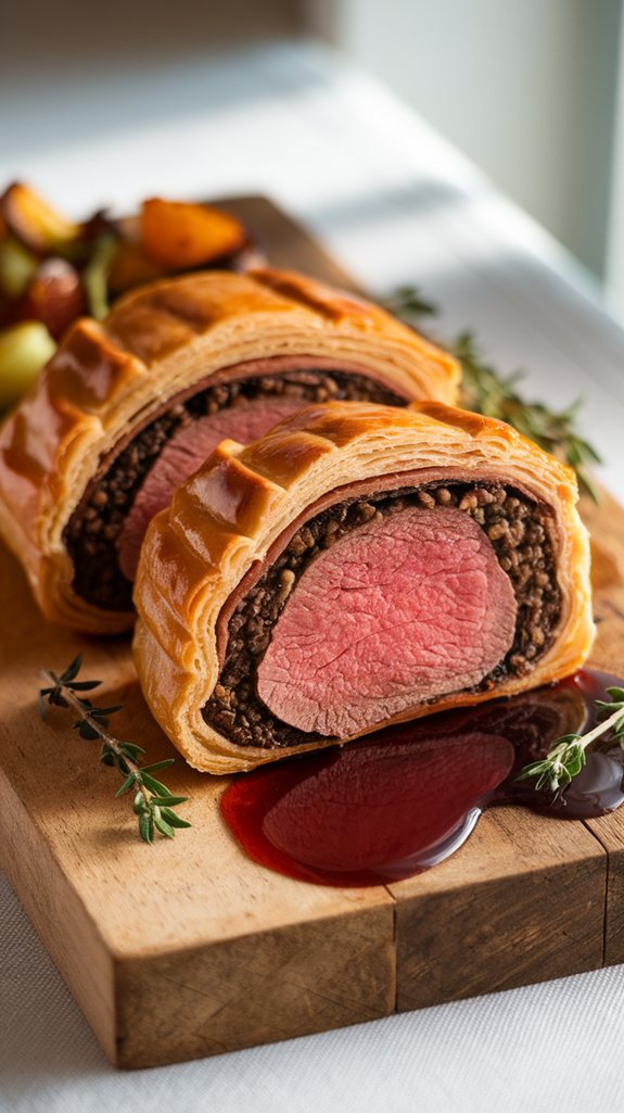 exquisite beef pastry masterpiece