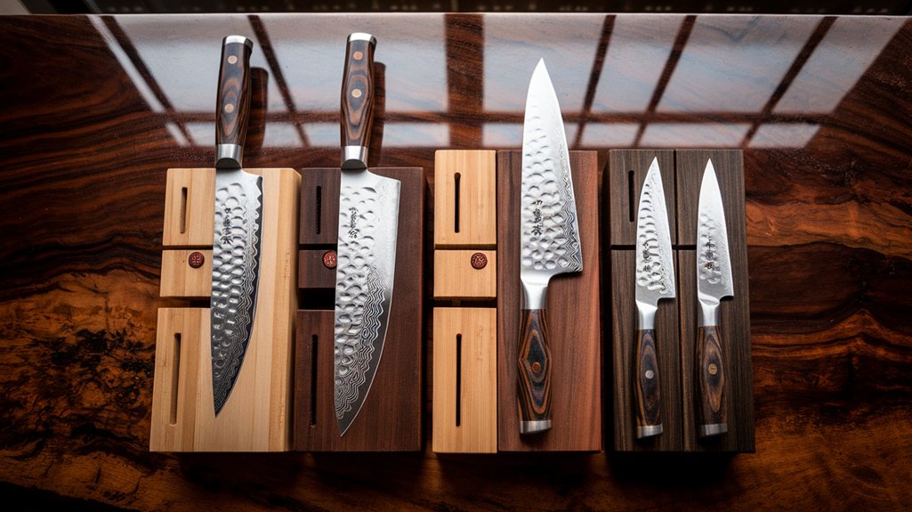 selecting japanese knife set