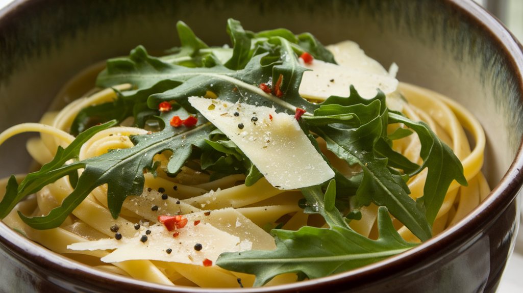 arugula pasta enhancement ideas