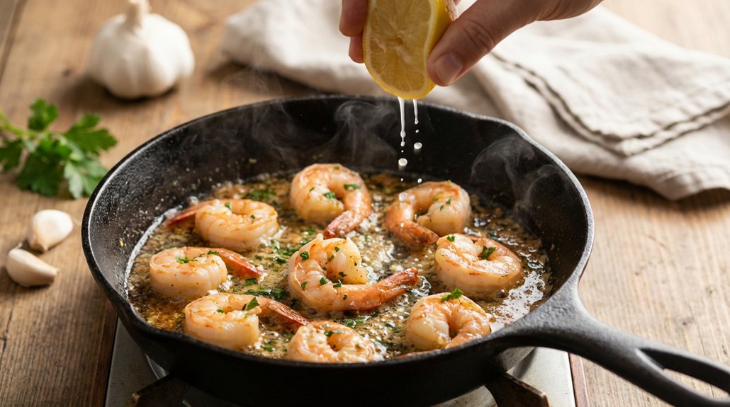 drizzle fresh lemon juice