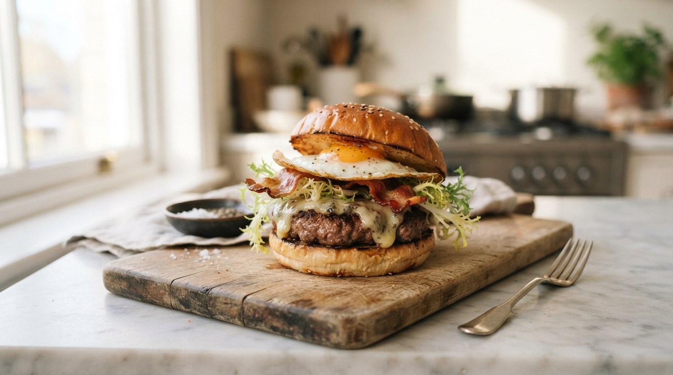 truffle burger